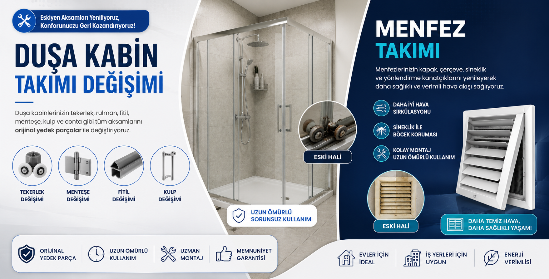 Pvc tamirat tadilat